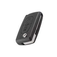 Remote Car Key Fob 2-Buttons 433FSK Suitable for Peugeot 207 307 308 407 807