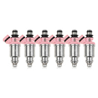 Fuel Injector 6x Suitable For Toyota LandCruiser 1FZ-FE FZJ70/FZJ75/FZJ80 Series