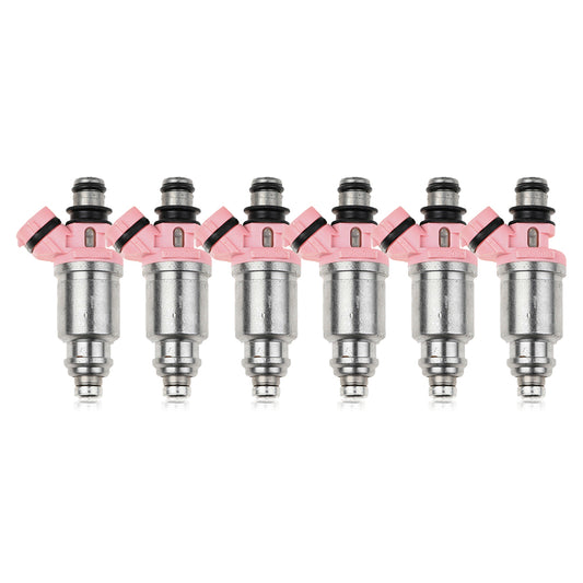 Fuel Injector 6x Suitable For Toyota LandCruiser 1FZ-FE FZJ70/FZJ75/FZJ80 Series