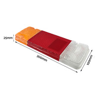 Tail Light Lens Suitable For Toyota Hilux 2005-2011 Landcruiser 70-79 Trayback Ute