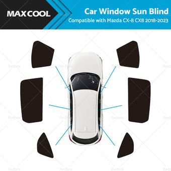 compare product Magnetic Car Window Sun Blind Shade Mesh for Mazda CX-8 CX8 2018-2023 Sunshade
