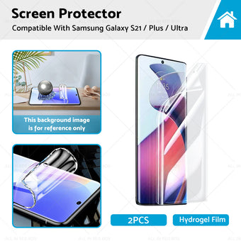 compare product 2 PCS Ultra Screen Protector Suitable For Samsung Galaxy S21 Plus