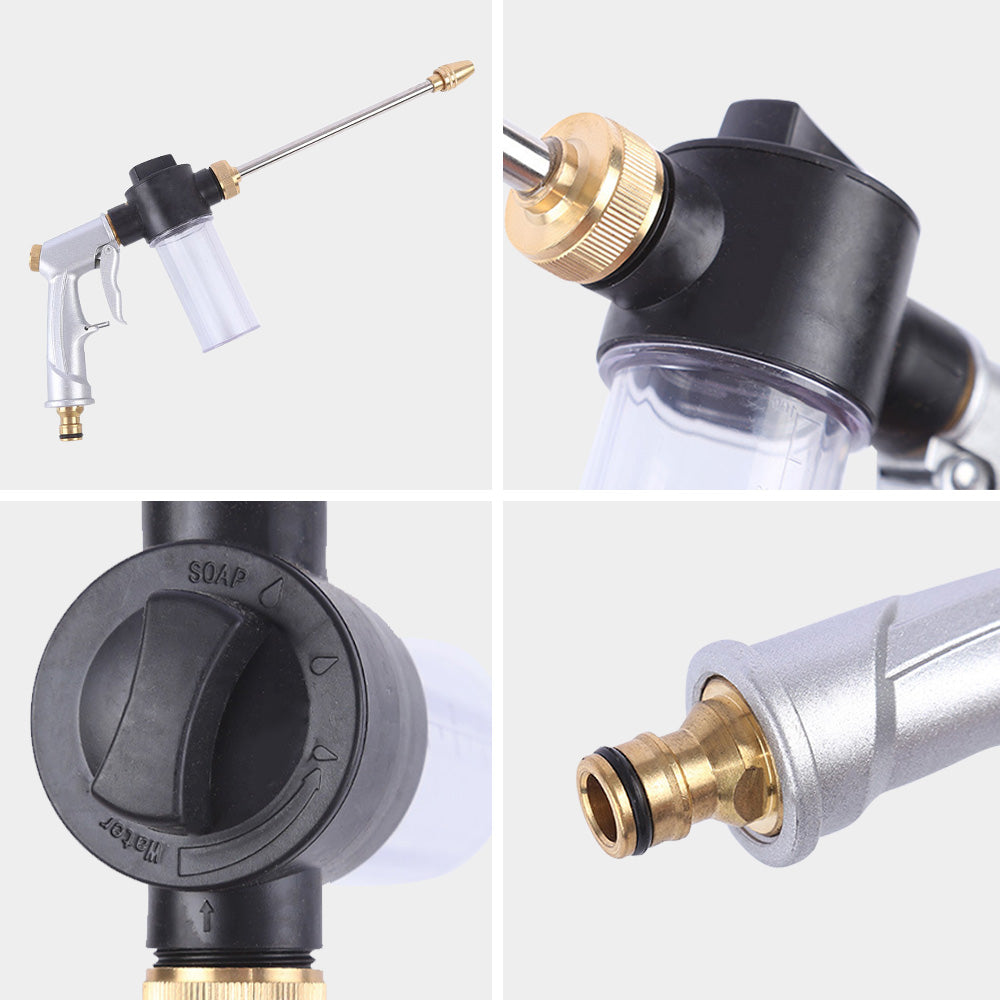 {{ Garden Hose Nozzle Long Pole Foam Water Bottle 360隆茫 Rotating Car Wash Gardening }} - Buy Car Parts Online at {{ Kaka Auto Parts }}.