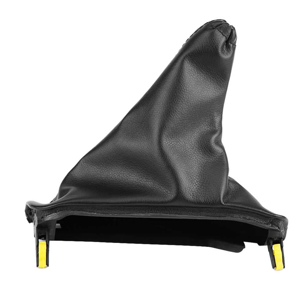 {{ Set Handbrake  and  T-Bar Boot Cover Black Leather for Ford Falcon FG FG-X 2008~2018 }} - Buy Car Parts Online at {{ Kaka Auto Parts }}.