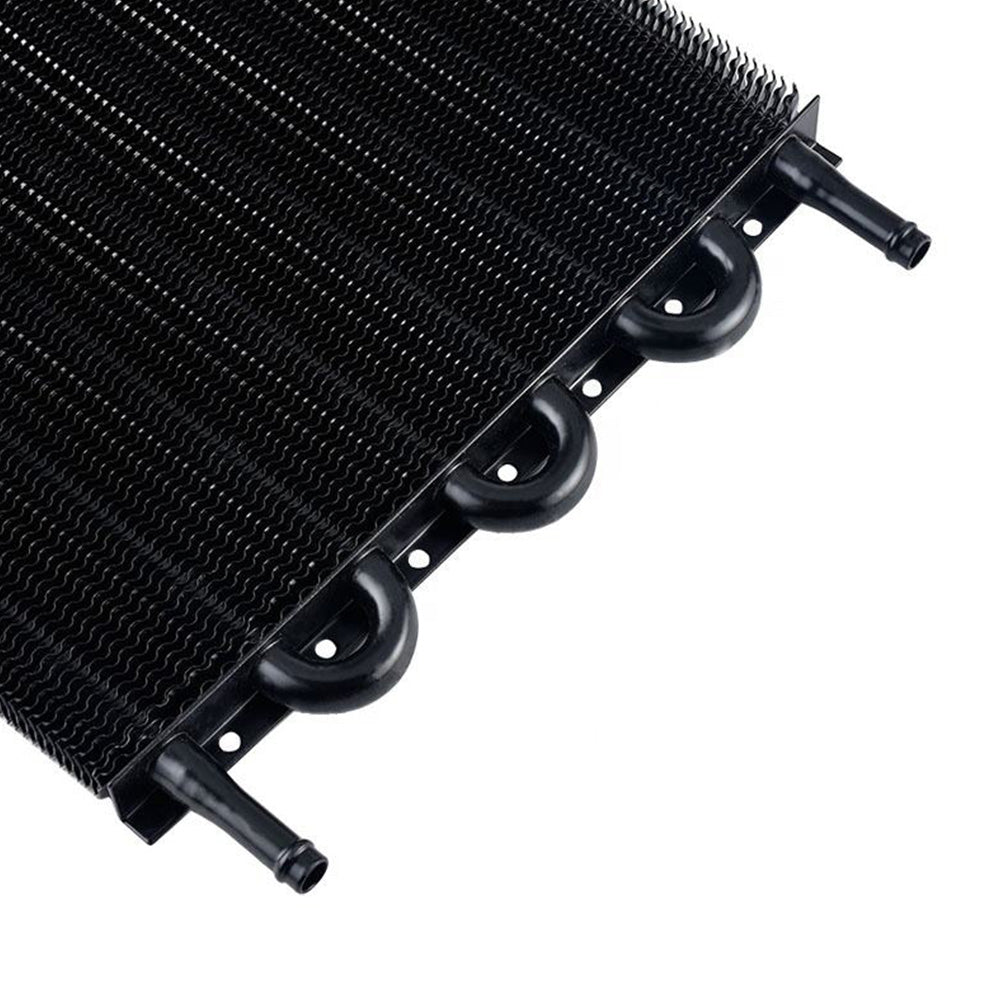 8 Row Remote Transmission Oil Cooler Radiator Converter Kit Suitable For Manual To Automatic Transmission Vehicles