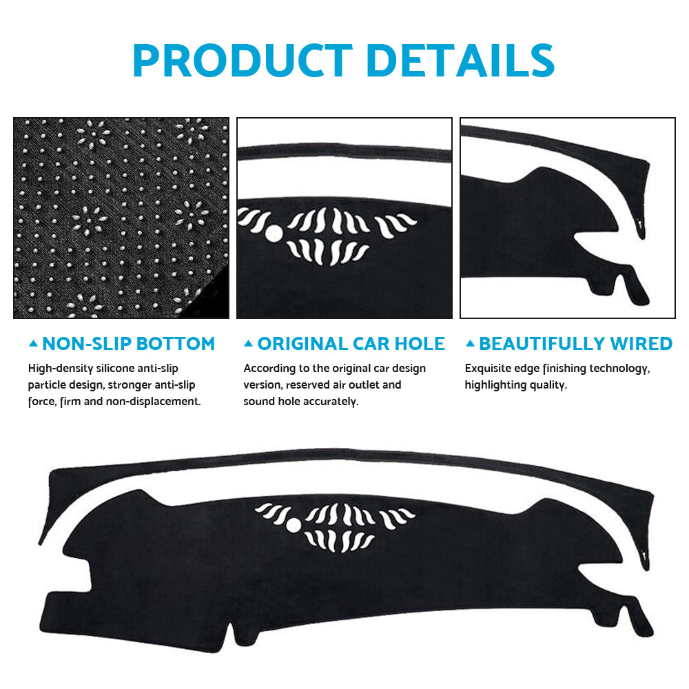 Non-Slip Dash Mat Suitable For Kia Sportage NQ5 S SX SX+ GT-Line 2021-2022