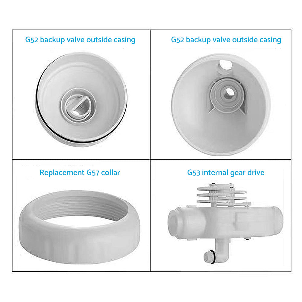 G52 Backup Valve Replacement Kit Suitable For Polaris Pool Cleaner Parts 180 / 280 / 380 / 480 / 3900