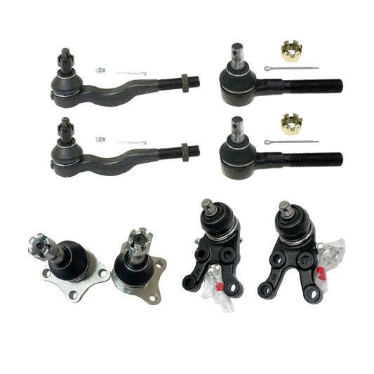 Ball Joint & Tie Rod End Kit Suitable For Mitsubishi Pajero NH/NJ/NK/NL 4WD 1991-2000