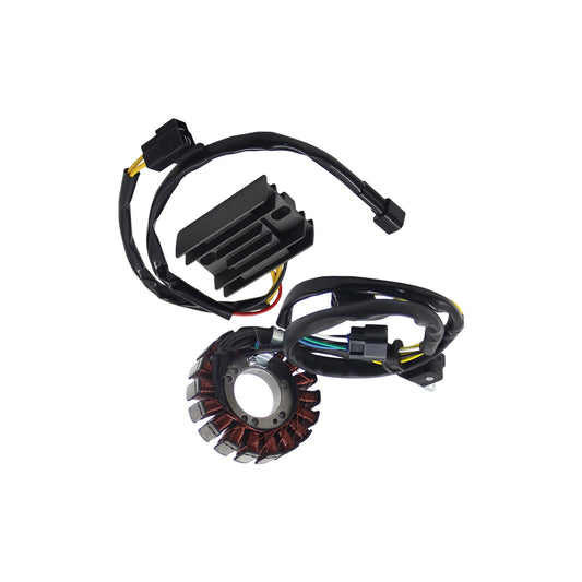 Stator + Regulator Rectifier + Gasket Suitable for Suzuki DRZ400 Kawasaki KLX400