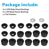 20PCS Polyurethane Body Mounts KF04050BK Suitable for Ford F250 F350 2 or 4WD 99-18