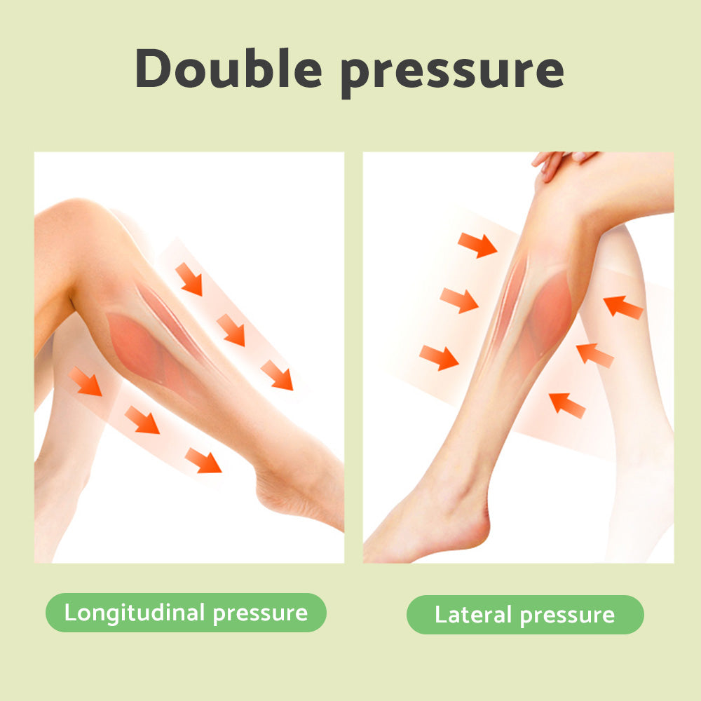 Calf Leg Electric Massager Heated Air Compression Circulation Wraps Rechargeable