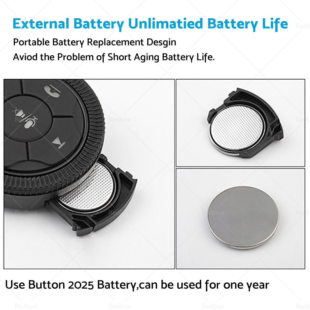 {{ Universal 7 Keys Car Wireless Steering Wheel Remote Control Knob Auto Accessory }} - Buy Car Parts Online at {{ Kaka Auto Parts }}.