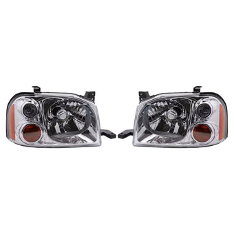 compare product LeftRight Pair Light Front Lamp Head Lights Suitablefor Nissan Navara D22 01-15