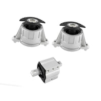 Set of 3 Engine Mount Suitable For Mercedes-Benz W204 C180 С207 W212 E350
