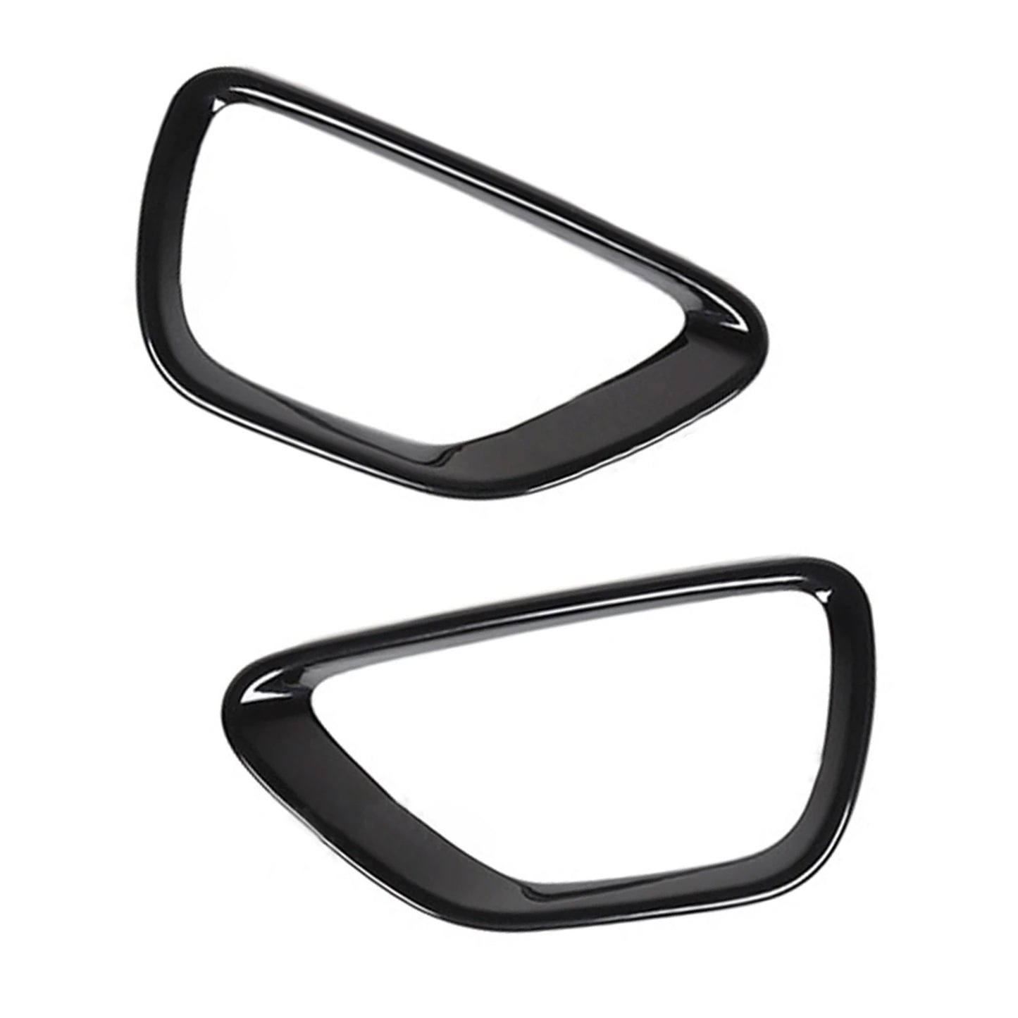2x Front Fog Light Lamp Frame Covers Suitable For Jeep Grand Cherokee 2014-2016