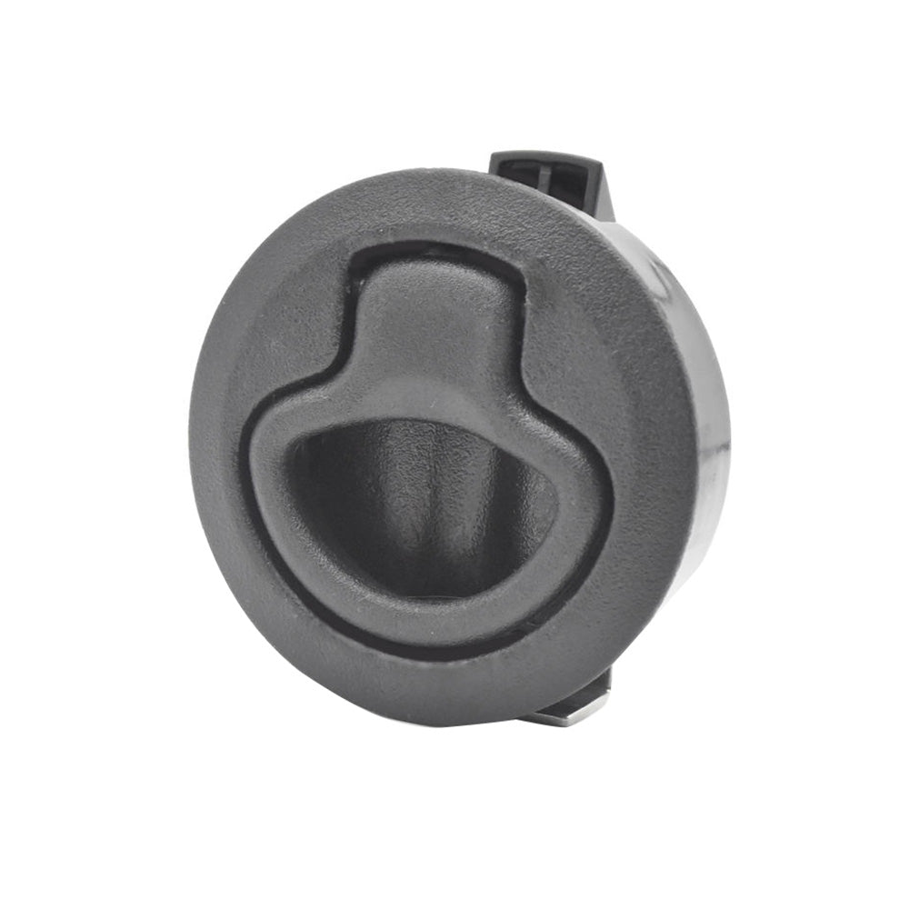 4x Round Flush Pull Slam Hatch Latch Door Lock Suitable For RV / Marine / Boat / Caravan