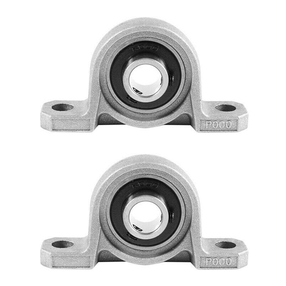 4x Ball Bearing Pillow Block Zinc Alloy Metal Suitable For 8/10/12/20mm Inner Diameter
