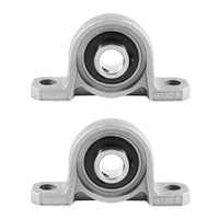 4x Ball Bearing Pillow Block Zinc Alloy Metal Suitable For 8/10/12/20mm Inner Diameter