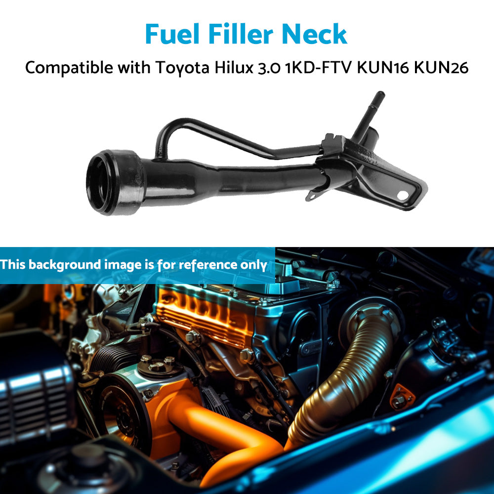{{ Fuel Filler Neck Suitable for Toyota Hilux 3. 0 1KD-FTV KUN16 KUN26 2005-2015 }} - Buy Car Parts Online at {{ Kaka Auto Parts }}.