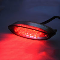 Universal Mororcycle 28 LED Brake Stop Tail Light License Number Plate Rear Lamp