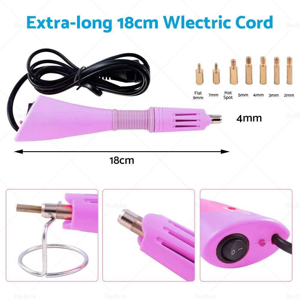 {{ Applicator Wand Heat Gun for Hot fix Hotfix Rhinestone Crystal Tool AU plug }} - Buy Car Parts Online at {{ Kaka Auto Parts }}.