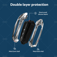 {{ Car Key Cover Silicone Alloy Key Case Protection Suitable for Toyota Vios Yaris }} - Buy Car Parts Online at {{ Kaka Auto Parts }}.