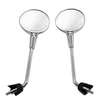 compare product Left & Right Rearview Mirror Chrome Suitable For Vespa Primavera 50/125/150