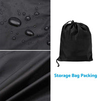 15HP-20HP Full Outboard Boat Motor Engine Cover 420D Dust & Rain Protection