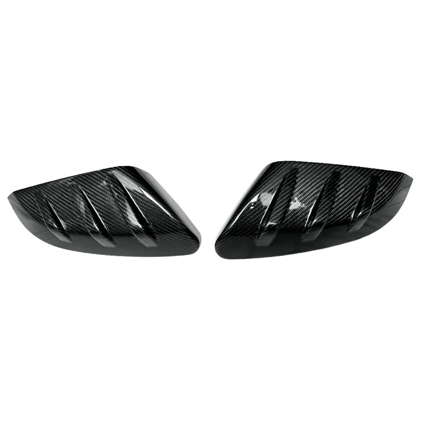 {{ 2x Carbon Fiber Side Mirror Cover Caps Suitable for 16-21 Honda Civic }} - Buy Car Parts Online at {{ Kaka Auto Parts }}.