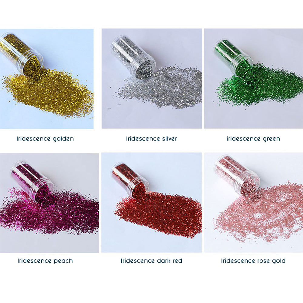 {{ 24 * 20ml Colors Glitter Pigment Debris Resin Epoxy Dream Flash Powder Crafts }} - Buy Car Parts Online at {{ Kaka Auto Parts }}.