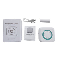 Mini Pocket Thermal Printer Suitable For Wireless Bluetooth Photo Paper Inkless Printing