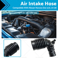 Air Intake Hose Pipe Suitable For Nissan Navara D22 Diesel 3.0L ZD30DDT 2001-08