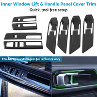 {{ Inner Window Lift & Handle Panel Cover Trim Suitable For Mitsubishi Triton 23-25 }} - Buy Car Parts Online at {{ Kaka Auto Parts }}.