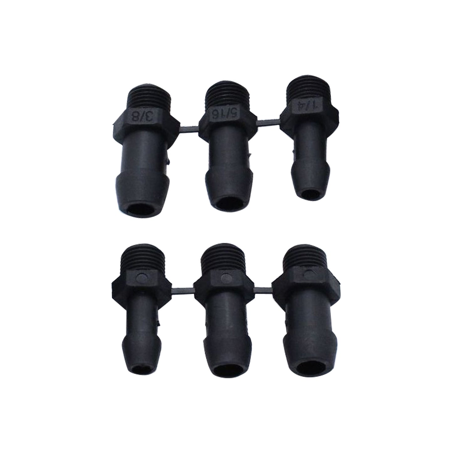 2x Reusable Washable Chrome Glass Inline Fuel Filter Suitable For 1/4 Inch, 5/16 Inch & 3/8 Inch Fuel Lines