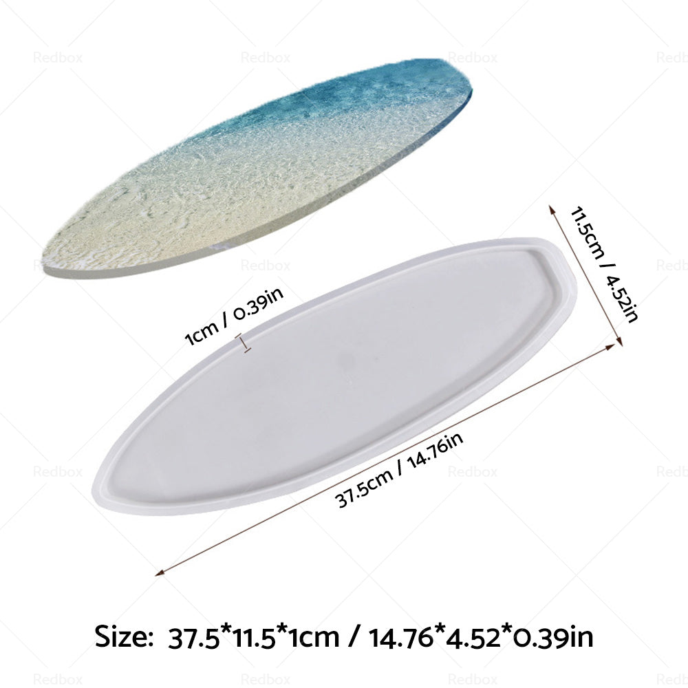 {{ Surfboard Silicone Epoxy Resin Tray Mold Surf Board DIY Ocean Wave Serving Board }} - Buy Car Parts Online at {{ Kaka Auto Parts }}.