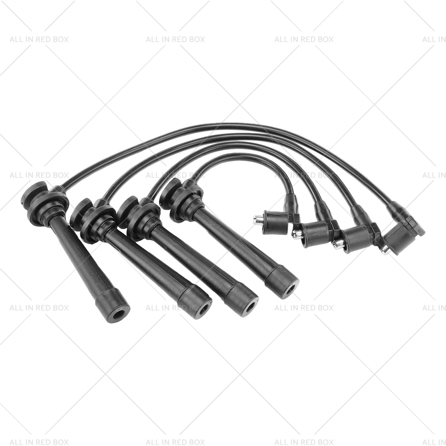 4x Spark Plug Ignition Wire Set Suitable for Kia Rio DC 2000-2005 1.5L A5D