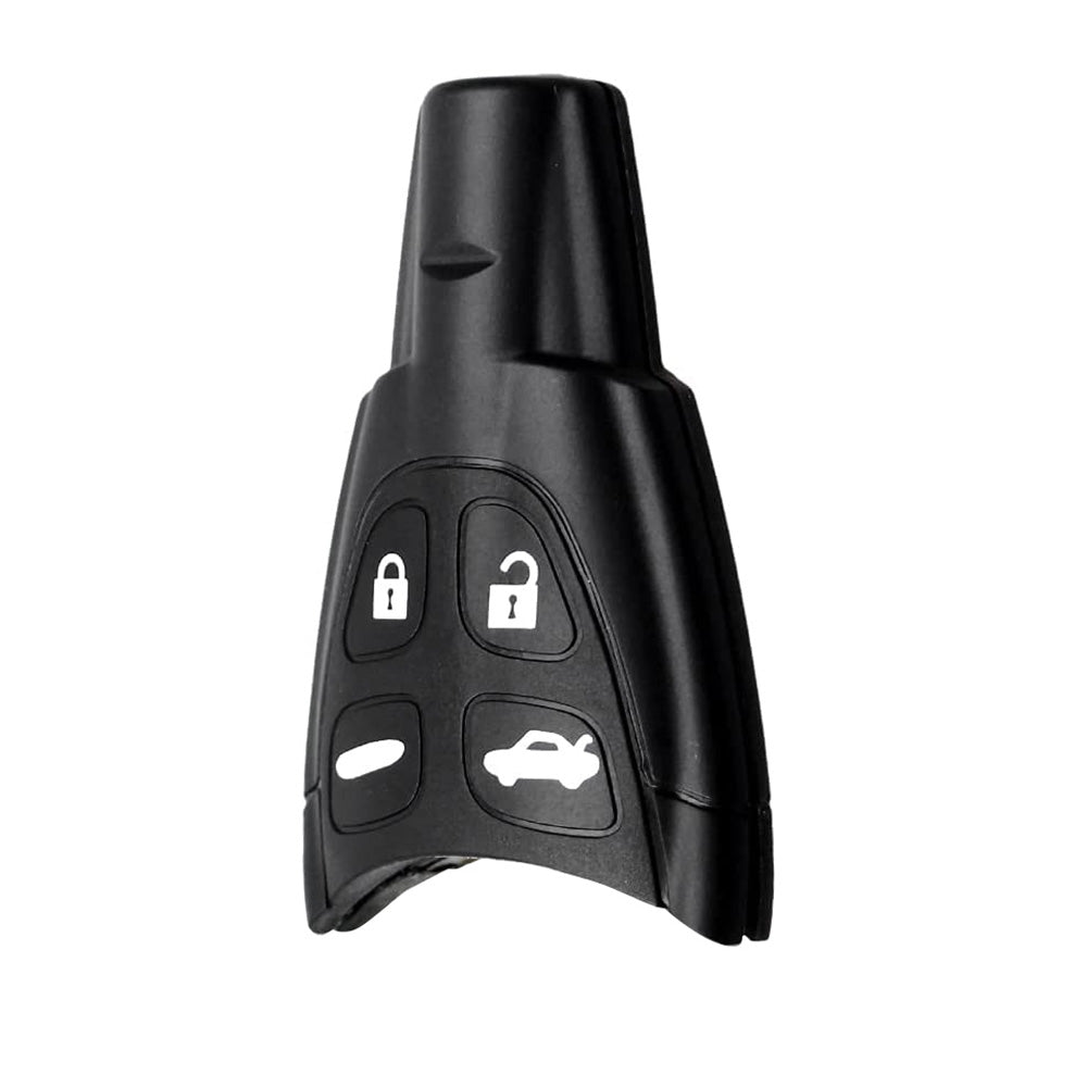 4-Button Remote Key Shell Case Suitable For SAAB 9-3 / 9-5 With Or Without Blade