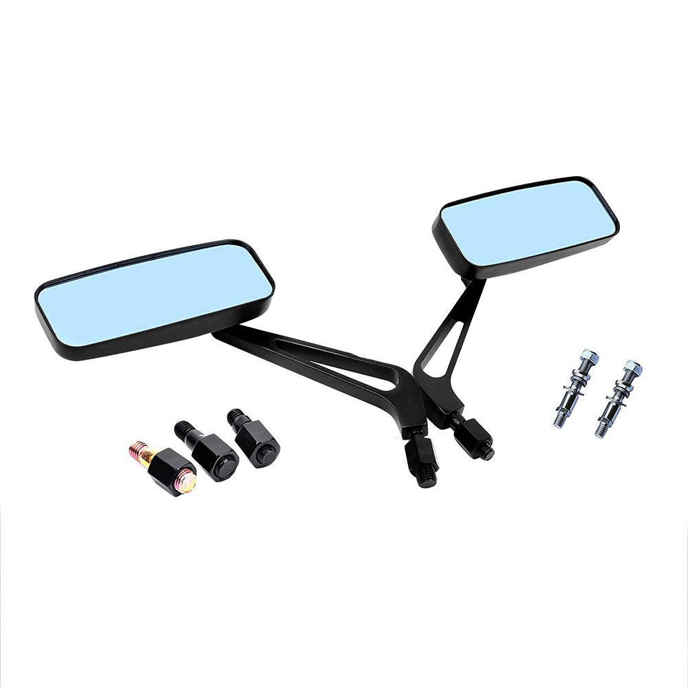 8-10mm Motorcycle Mirrors Suitable For Chopper, Cruiser, Bobber, Racer & Cafe Scooter