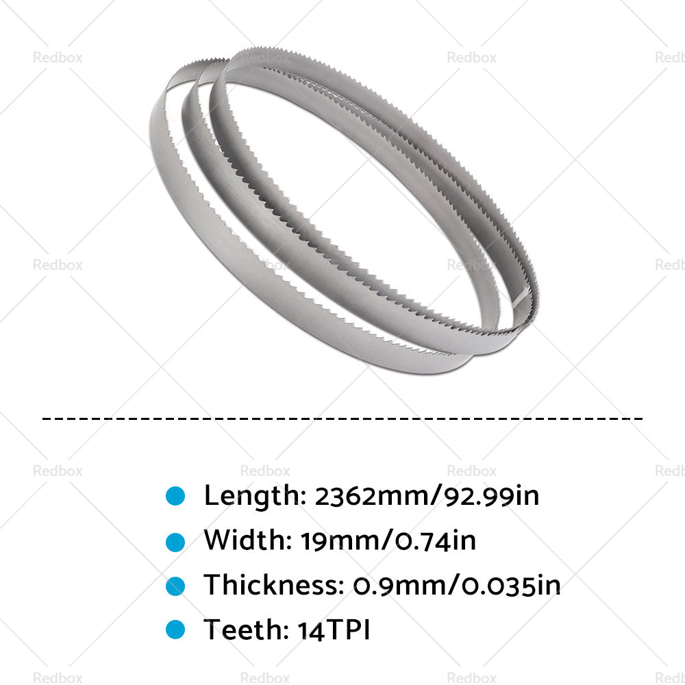 {{ Suitable for METAL CUTTING BI METAL BIMETAL BAND SAW BANDSAW BLADE 2362mm x19mm x 14 TPI }} - Buy Car Parts Online at {{ Kaka Auto Parts }}.
