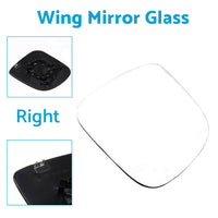 Right Side Mirror Glass Suitable For VW Amarok 2010-2018 With Heated Convex Base