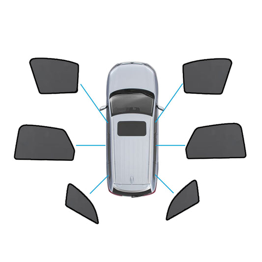 {{ Magnetic Mesh Sun Blind Shades Suitable for Audi Q5 FY 2017-2025 On Front Rear }} - Buy Car Parts Online at {{ Kaka Auto Parts }}.