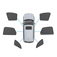 {{ Magnetic Mesh Sun Blind Shades Suitable for Audi Q5 FY 2017-2025 On Front Rear }} - Buy Car Parts Online at {{ Kaka Auto Parts }}.