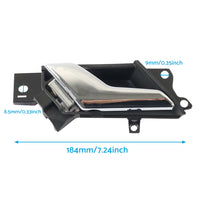 Left Inner Door Handle Chrome Suitable For Holden Captiva 5-Seater 2006-2018