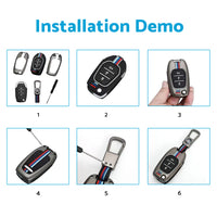 Zinc Alloy Flip Remote Key Fob Case Cover Shell Suitable For LDV T60 Pro