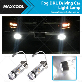 compare product 2x H3 100W Hight Power LED Cree Headlight Fog Driving Light Bulbs Car Lamp Globe