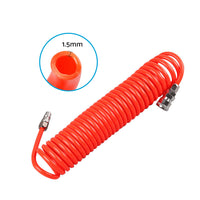 6m Coil Air Compressor Hose Recoil Hose 5mm x 8mm PU with Nitto Style Fittings
