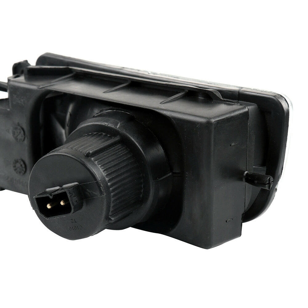 2x Fog Lights Driving Spot Lamps Black Housing Suitable For BMW E36 3 Series 1992-1998