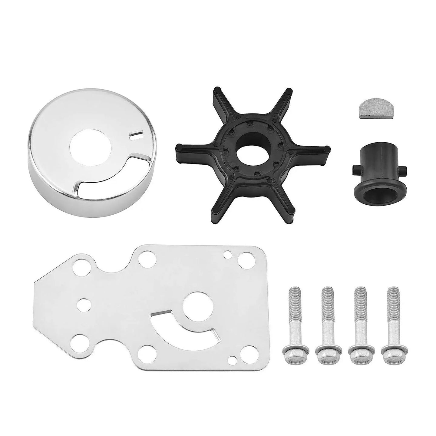 {{ Water Pump Impeller Kit Suitable For Yamaha 9.9 15 HP 2 Strokeb 63V-W0078-01 }} - Buy Car Parts Online at {{ Kaka Auto Parts }}.