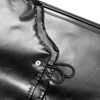 Black Tonneau Cover Tarp for Ford Falcon Ute AU BA BF 1999-2008 UV-protection