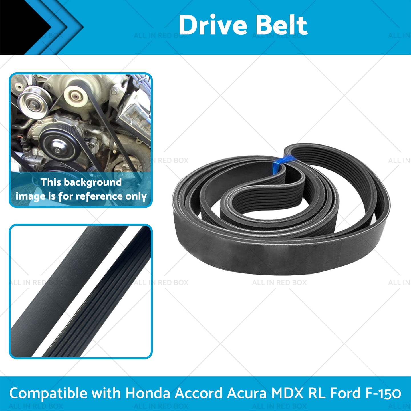 {{ 6PK2135 Drive Belt Suitable for Ford Mustang Honda Acura TL MDX RL 3. 7L 98-15 }} - Buy Car Parts Online at {{ Kaka Auto Parts }}.